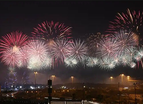 建瓯市焰火晚会